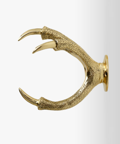 Schlauchhalter Claw in Gold