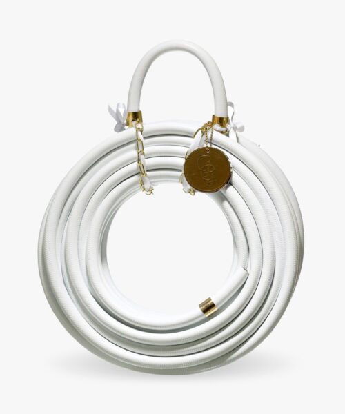 White snake garden hose-1