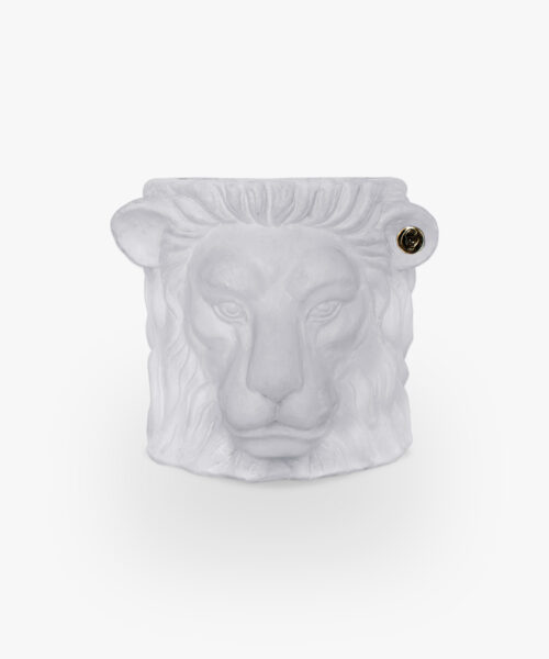 White Lion Pot Small-1