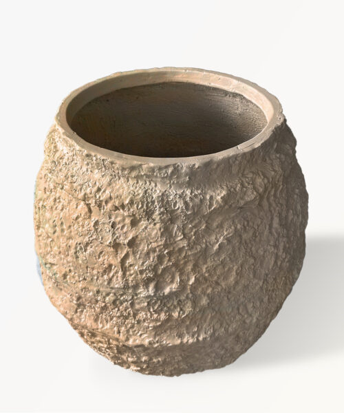 Majestic moonstone pot dusty terracotta-2