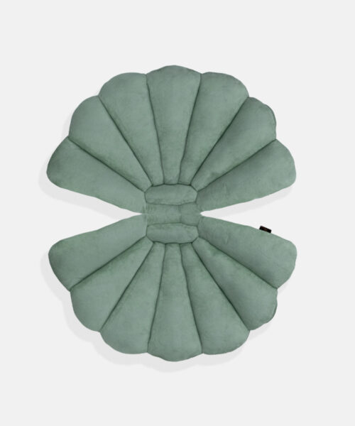 Muschelkissen Eukalyptusgrün-2