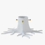 Christmas Tree Stand "The Root" - Créme White-1