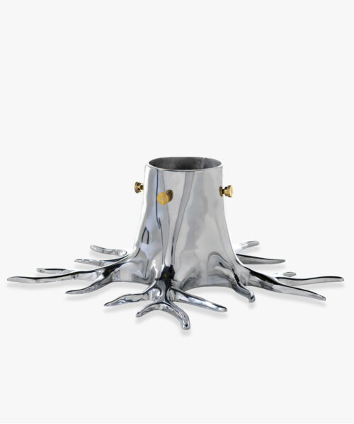 Christmas Tree Stand "The Root" - Silver-1
