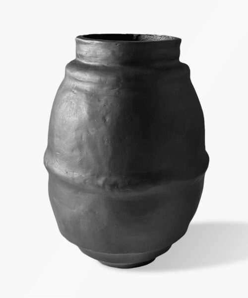 Urban silhouette pot black-1