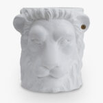 White Lion Pot Big-1