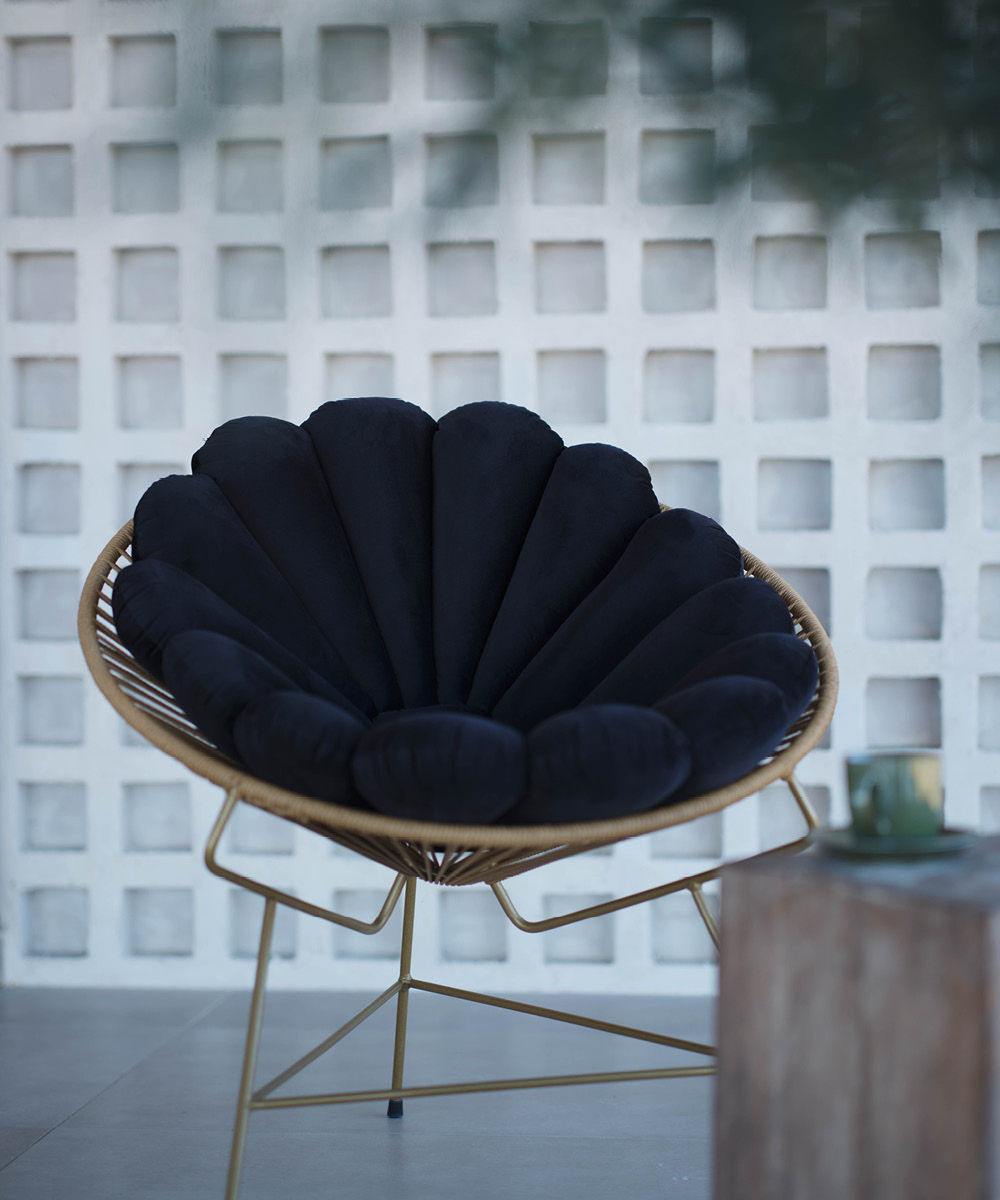 Shell-Cushion-Black-1 Shell Cushion Black-1