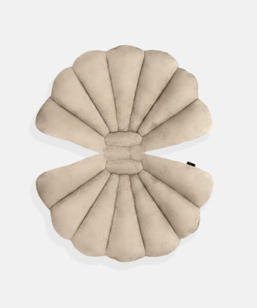 Shell Cushion Beige-2