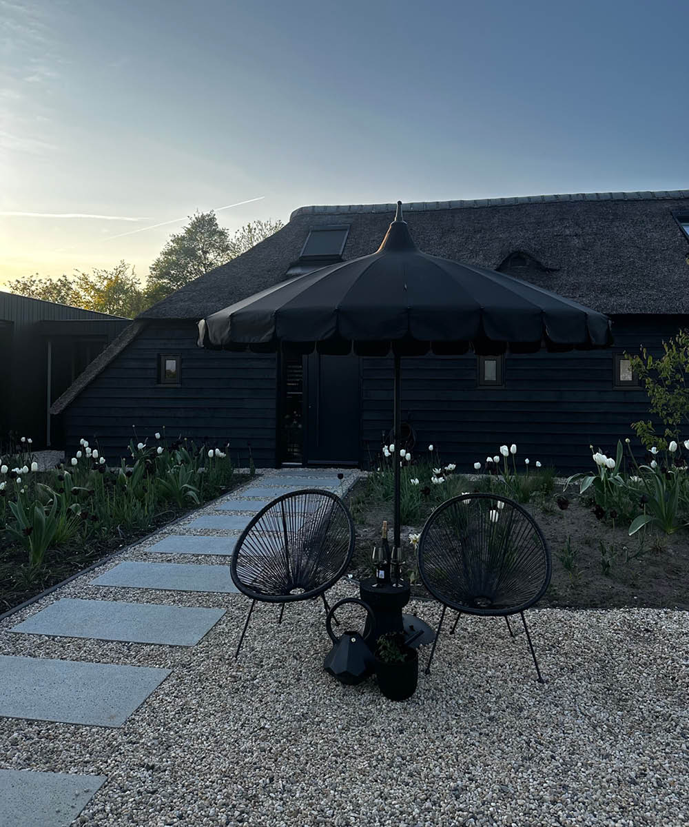 Garden-Umbrella---Black-6 Garden Umbrella - Black-6