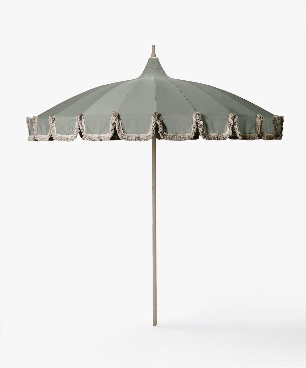 Garden-Umbrella-with-fringe---green-1 Garden Umbrella with fringe - green-1