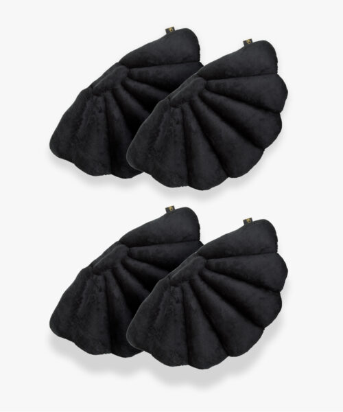 Shell Cushion Black 4-pack-1