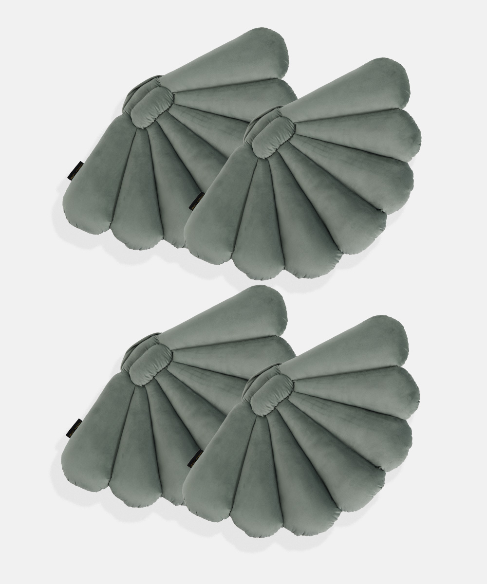 Shell-Cushion-Eucalyptus-Green-4-pack-1 Shell Cushion Eucalyptus Green 4-pack-1