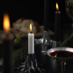 Candle Holder "Mini Root" - Black-1