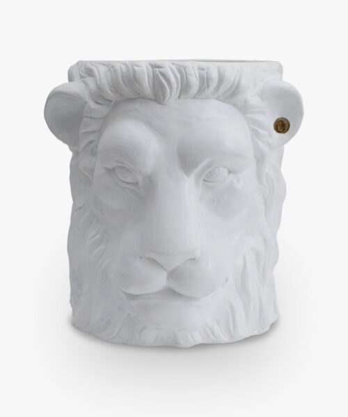 White Lion Pot Big-1