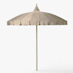 Garden Umbrella Beige-1