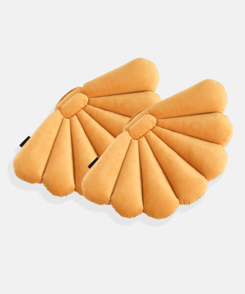 Snäckdyna saffransgul 2-pack-1