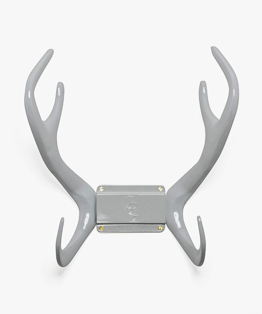 Grey antler hose holder