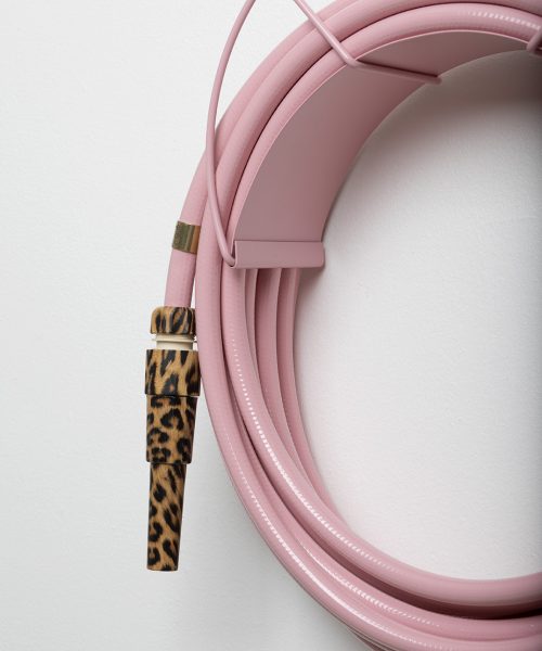 Leopard nozzle pink hose