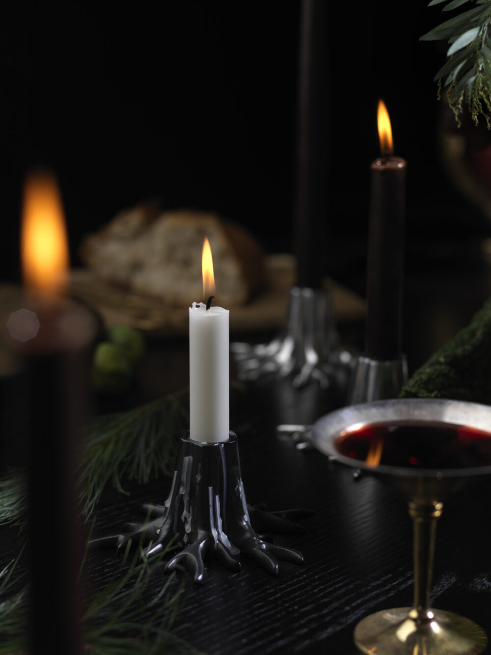 black candle holder