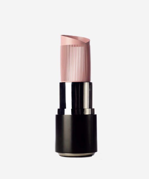 Lipstick Lantern Pink & Silver-1