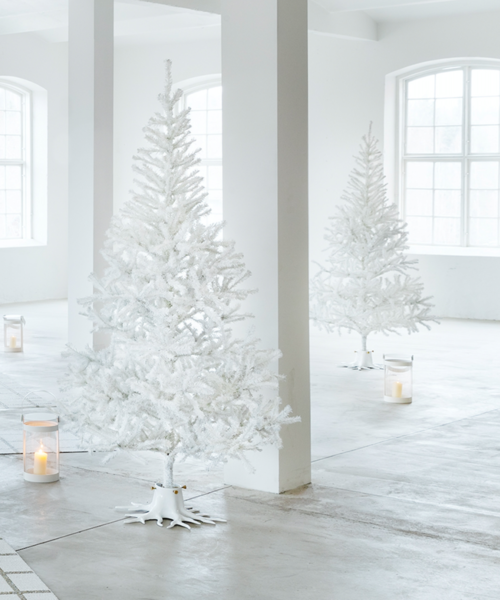 Christmas Tree Stand "The Root" - Créme White-2