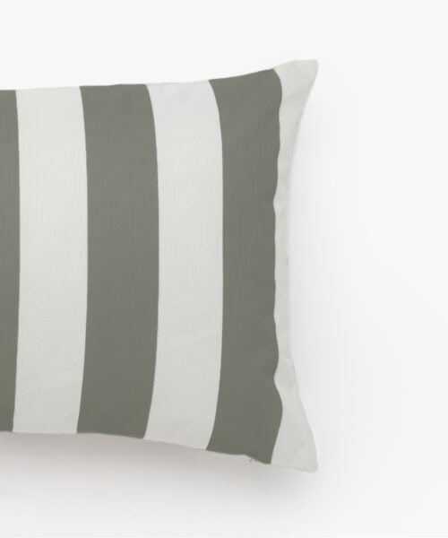 Outdoor Pillow Green/White-2