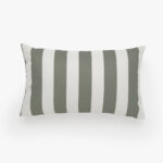 Outdoor Pillow Green/White-1