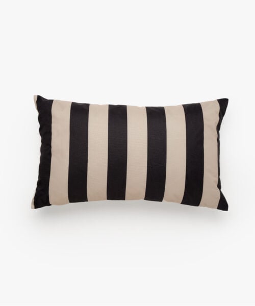 Outdoor Pillow Black beige -1