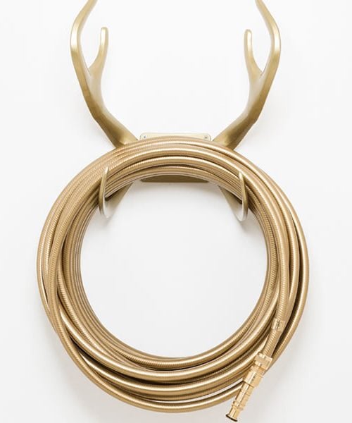 reindeer wall mount gold