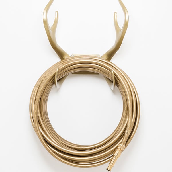 reindeer wall mount gold