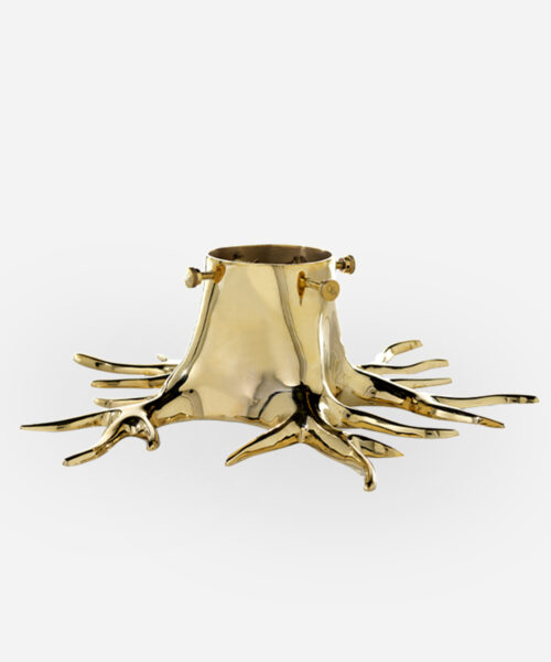 Christmas Tree Stand "The Root" - Gold-1