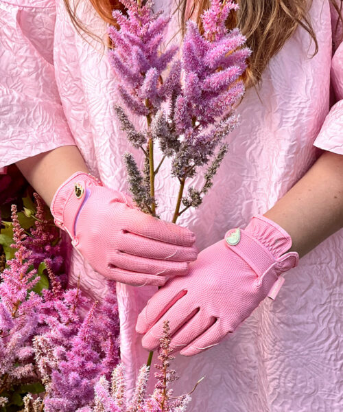 Garden Glove Heart melting Pink-2