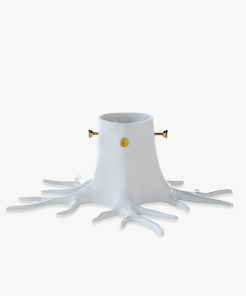 Christmas Tree Stand "The Root" - Créme White-1