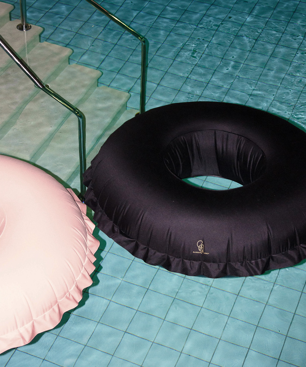 Canvas Couture Pool Float Black-3