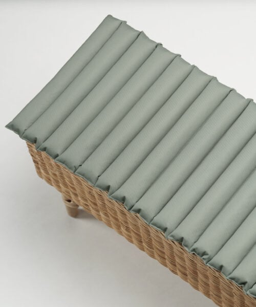 Outdoor Bench Cushion Green-2