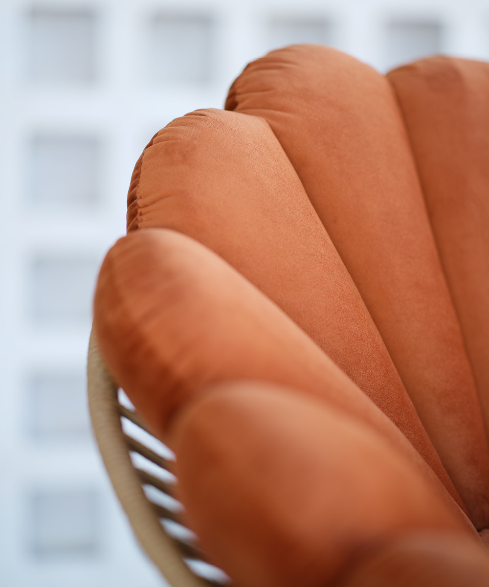 Shell-Cushion-Terracotta-3 Shell Cushion Terracotta-3