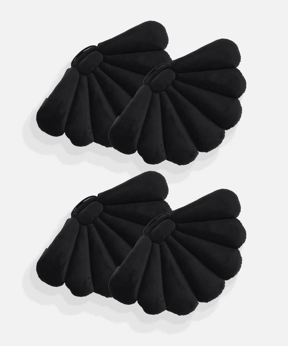 Shell-Cushion-Black-4-pack-1 Shell Cushion Black 4-pack-1